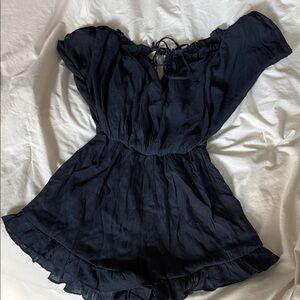 Elegant Black Off-Shoulder Jumpsuit